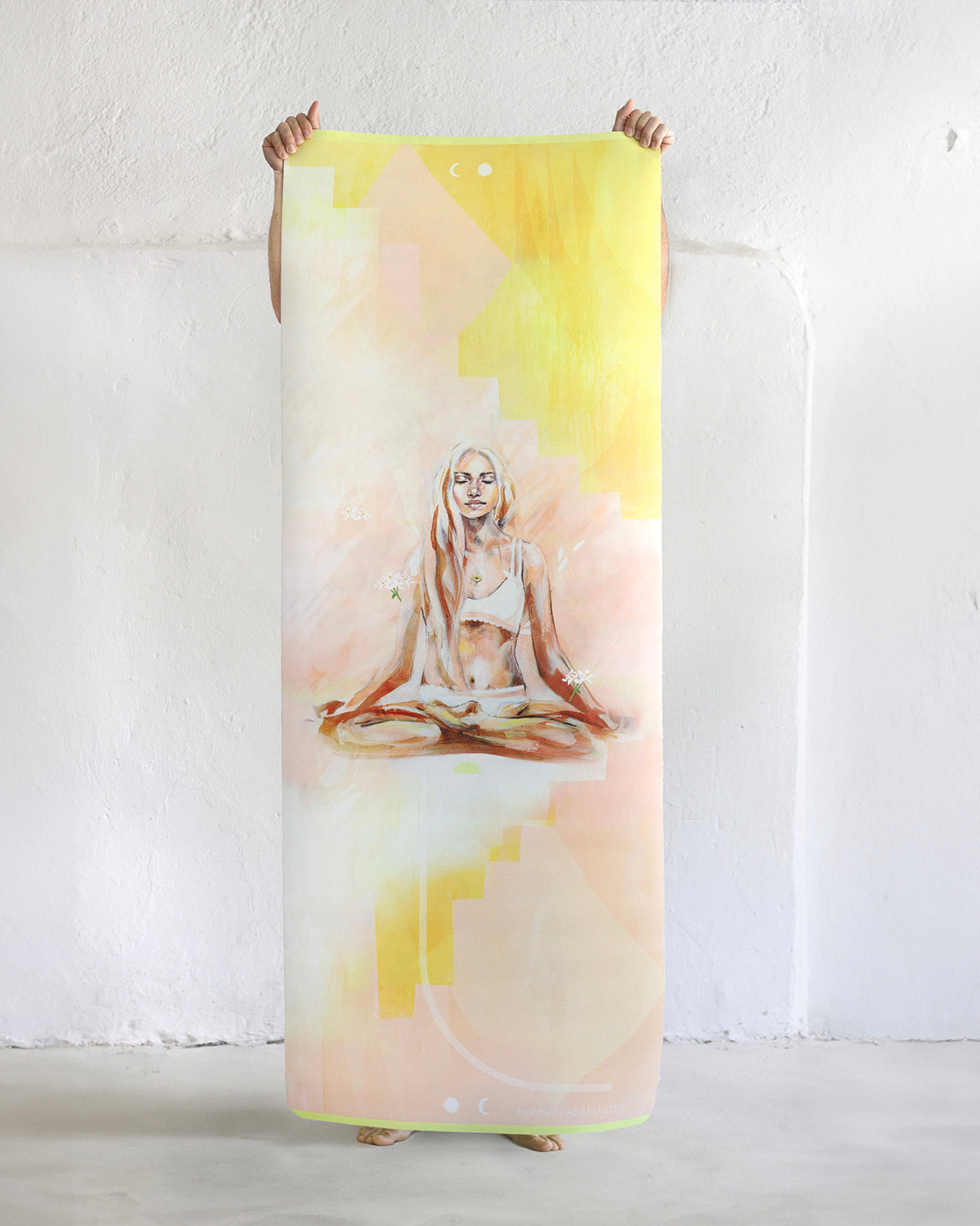 Apricot Glow Yoga Mat